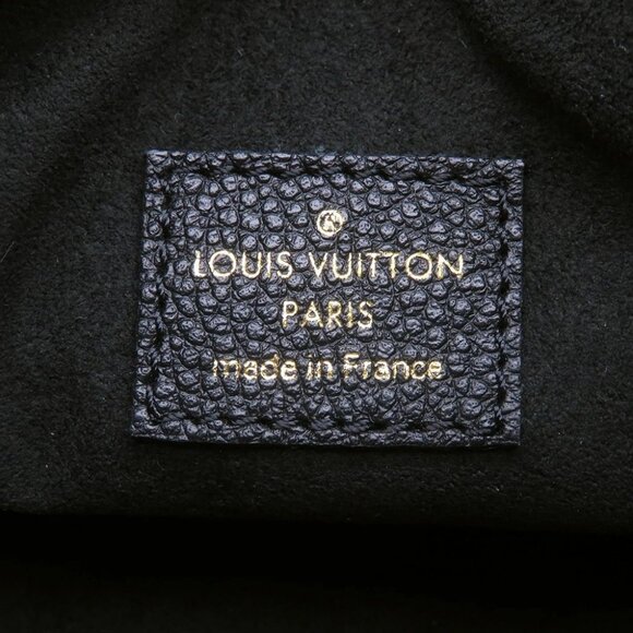 LOUIS VUITTON Nano Speedy Monogram Empreinte Leather Noir M82450 - Picture 12 of 14